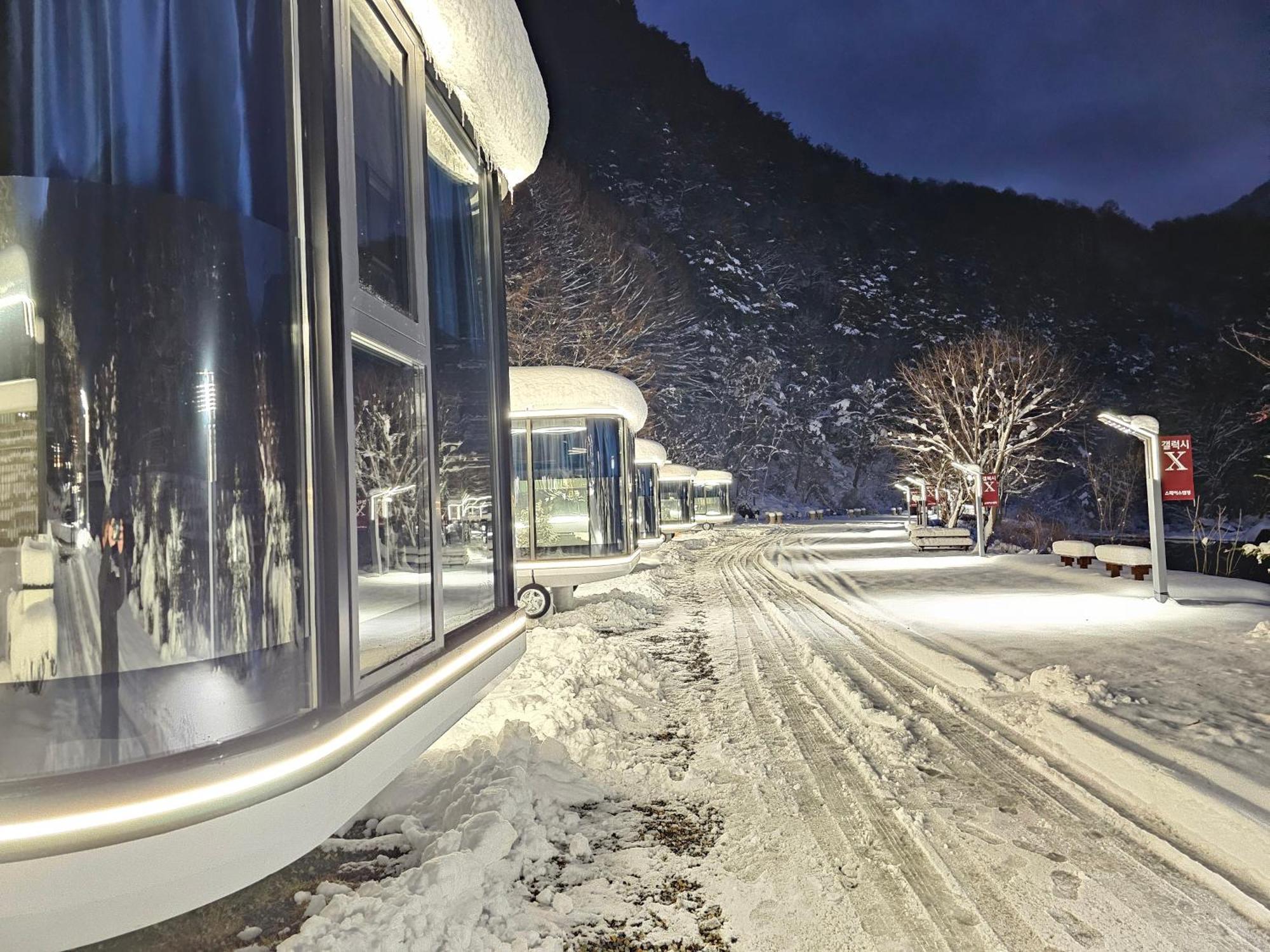 Galaxy X Hotel Type Caravan Glamping & Pension Pyeongchang Exteriör bild